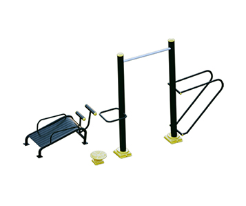 Açık Hava Çoklu Spor Aleti Mekik, Şınav ve Bar - 81404